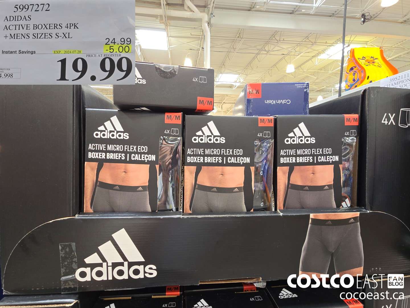 Costco adidas underwear online