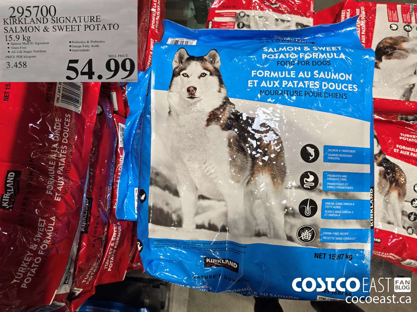 Lentils Formula Breed Salmon Costco Nature's Domain Salmon