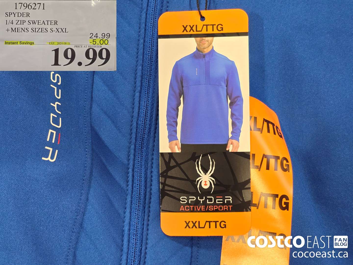 Spyder pullover costco sale