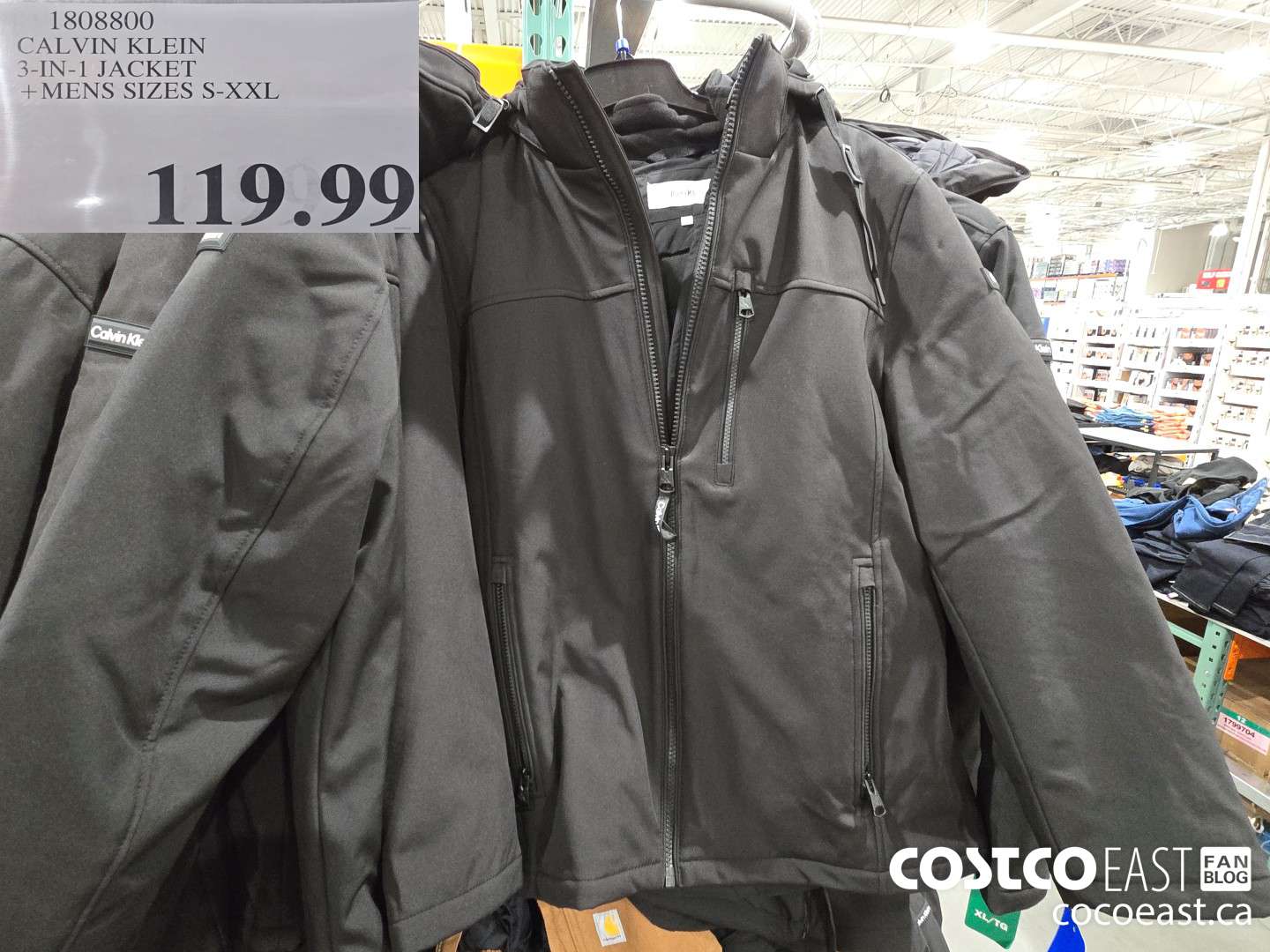 Calvin klein 3 in 1 jacket costco best sale