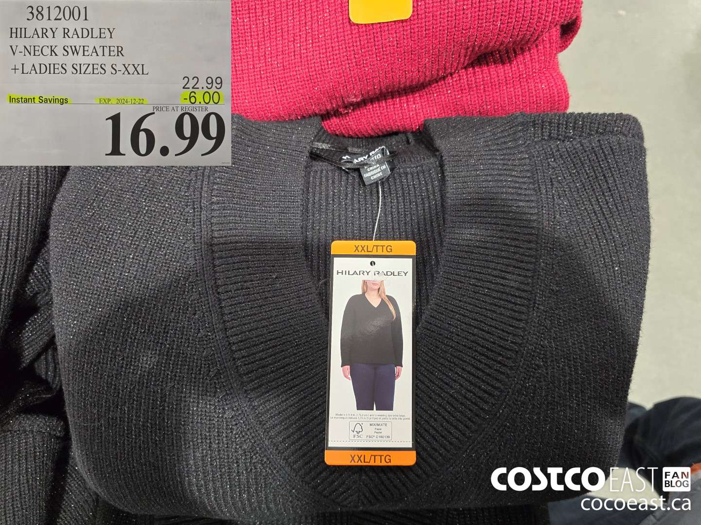 Costco hilary radley sweater hotsell