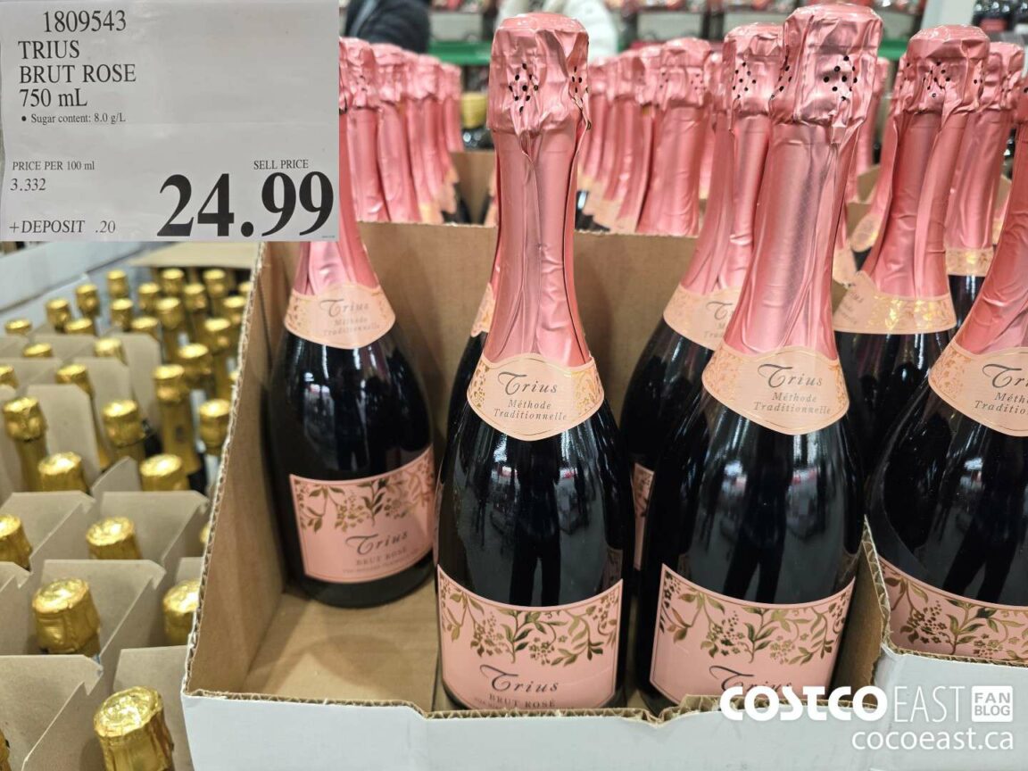 1809543 PRIUS BRUT ROSE 750 mL 24 99 - Costco East Fan Blog