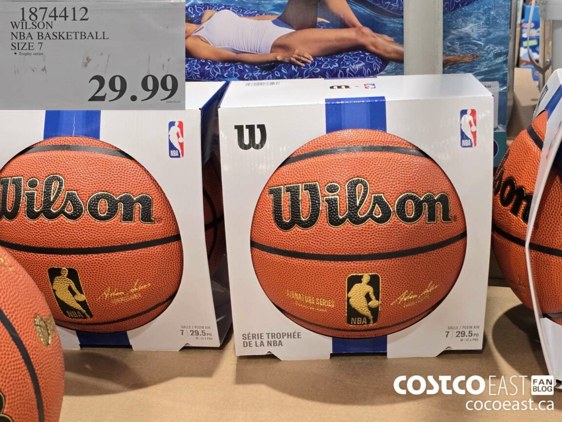1874412 WILSON NBA BASKETBALL SIZE 7 29 99 - Costco East Fan Blog