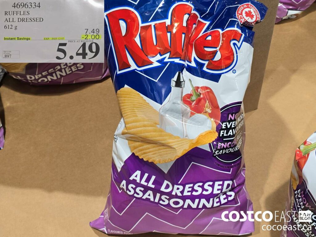 4696334 RUFFLES ALL DRESSED 612 g 2 00 INSTANT SAVINGS EXPIRES ON 2025 ...