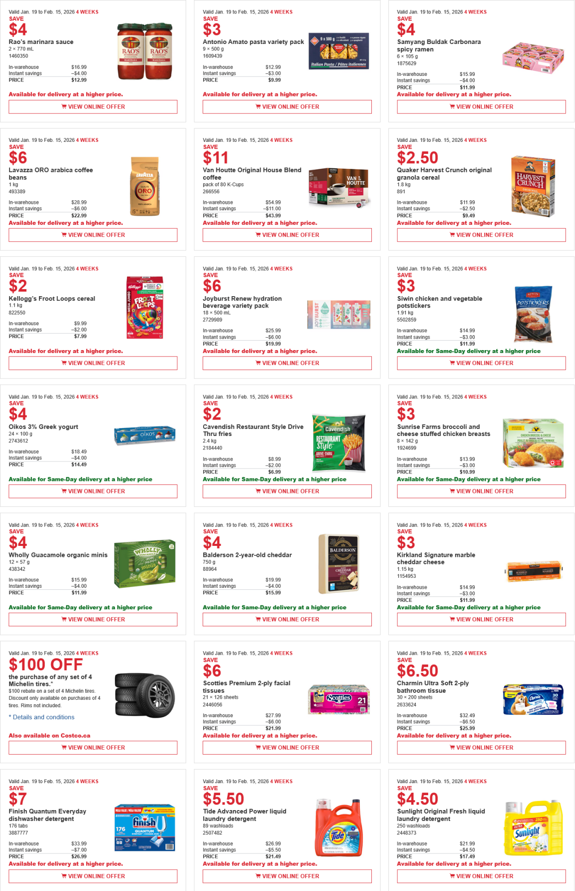 Costco sales & Flyer sales Feb 2nd - 8th 2026 – Ontario & Atlantic ...