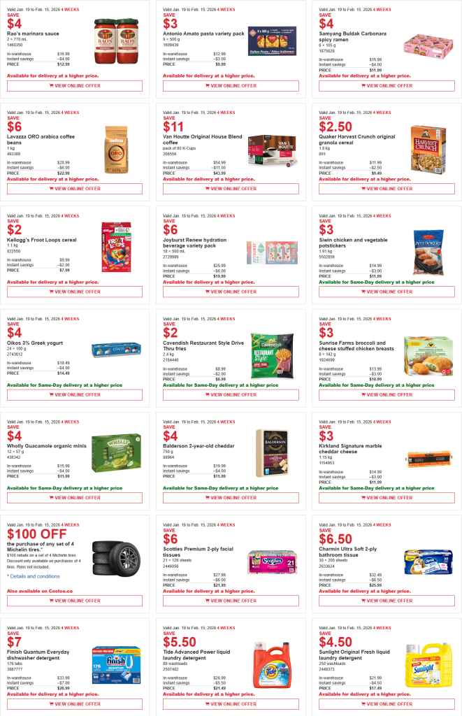Costco sales & Flyer sales Feb 2nd - 8th 2026 – Ontario & Atlantic ...