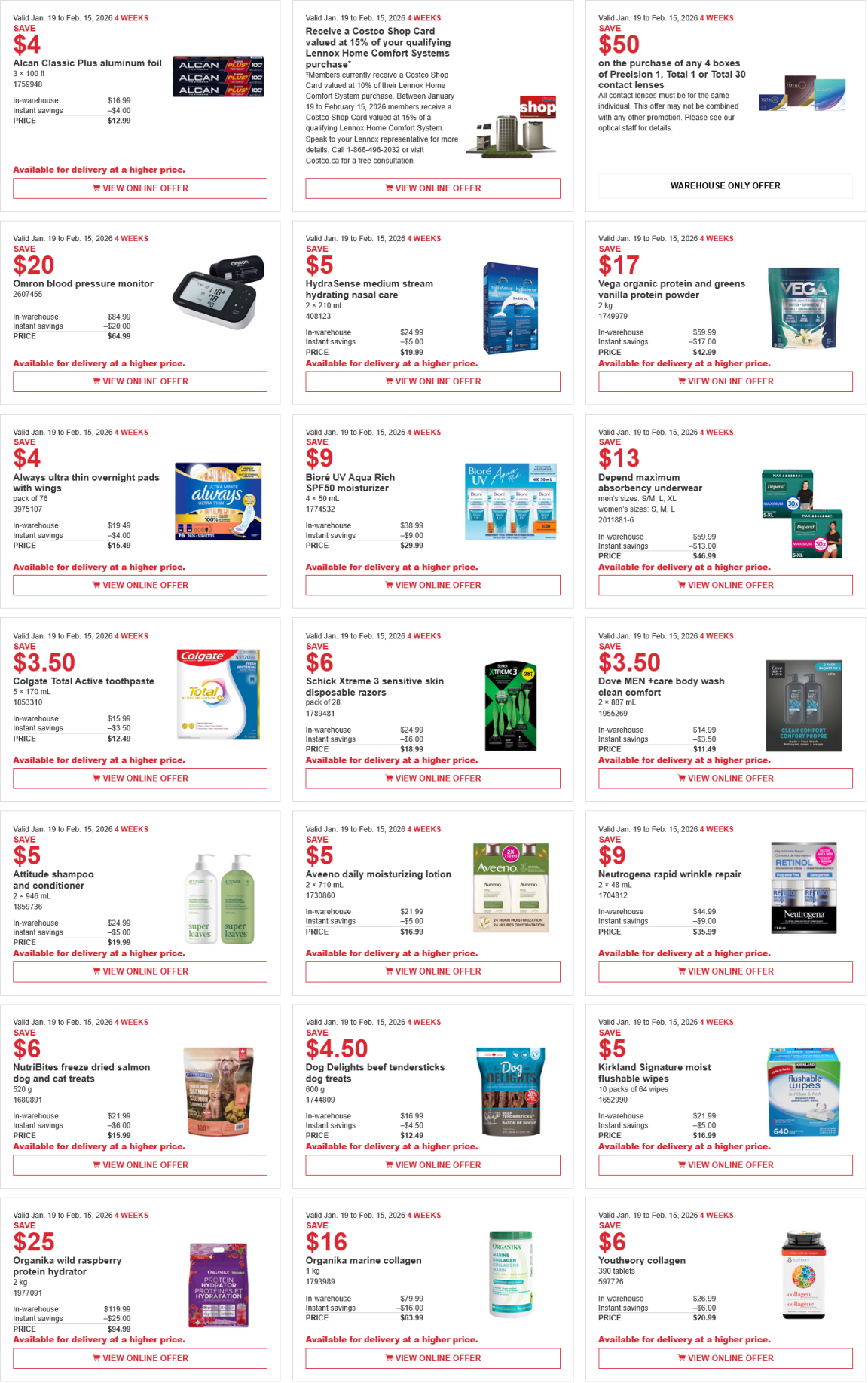 Costco sales & Flyer sales Feb 2nd - 8th 2026 – Ontario & Atlantic ...