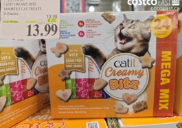 2177078 CATIT CREAMY BITS ASSORTED CAT TREATS 24 POUCHES ($6.00 INSTANT SAVINGS EXPIRES ON 2026-05-10) $13.99