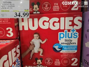 955486 HUGGIES PLUS SIZE 2 DIAPERS PACK OF 174 ($10.00 INSTANT SAVINGS EXPIRES ON 2026-04-22) $34.99