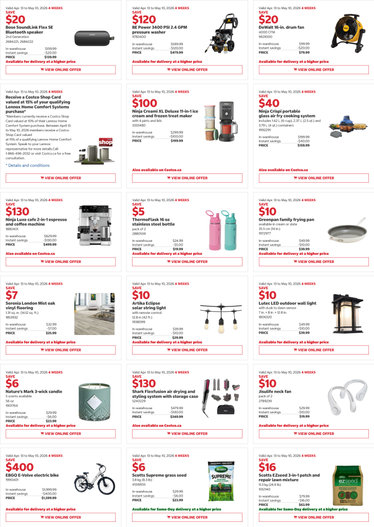 Costco Weekly Sales April 20th - 26th, 2026 | Ontario & Atlantic Canada ...