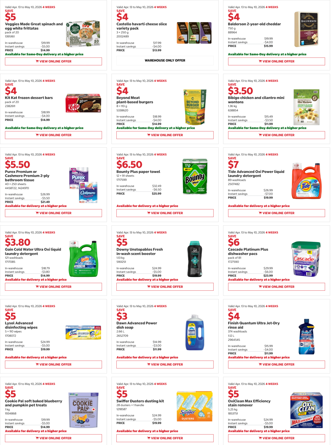 Costco Weekly Sales April 20th - 26th, 2026 | Ontario & Atlantic Canada ...