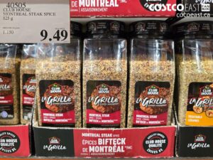 CLUB HOUSE MONTREAL STEAK SPICE 825 G