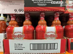 FRANK'S RED HOT CAYENNE PEPPER SAUCE 2 X 740 ML