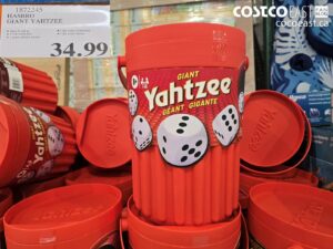 1872245 HASBRO GIANT YAHTZEE $34.99