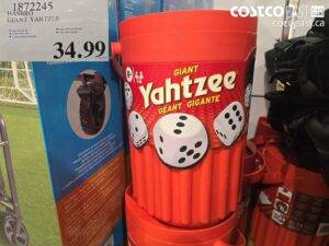 1872245 HASBRO GIANT YAHTZEE $34.99