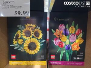 2600026 LEGO BOTANICALS FLOWER ASSORTMENT $59.99