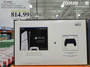 PLAYSTATION 5 SLIM DIGITAL CONSOLE WITH EXTRA CONTROLLER