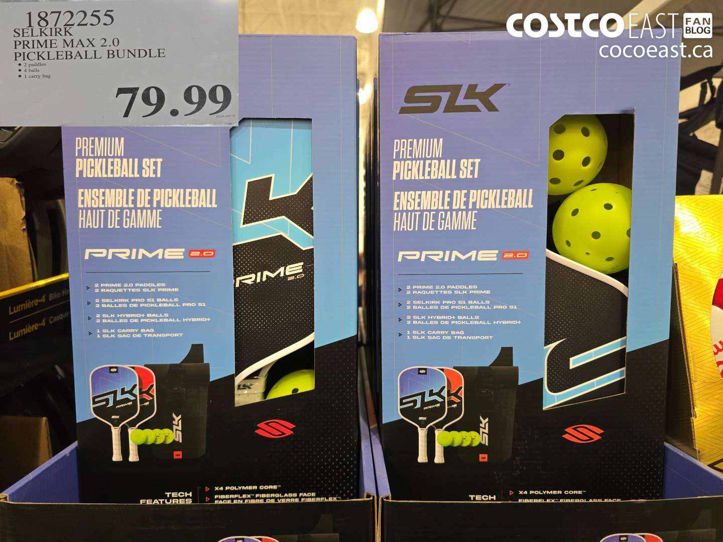 1872255 SELKIRK PRIME MAX 2.0 PICKLEBALL BUNDLE $79.99