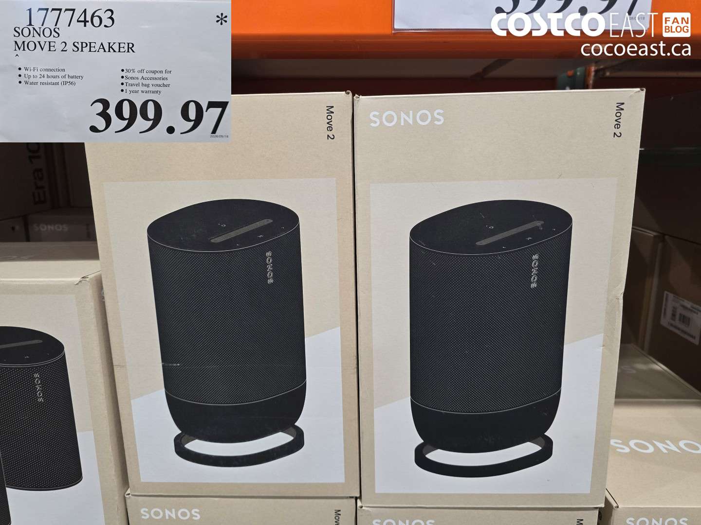 SONOS MOVE 2 SPEAKER