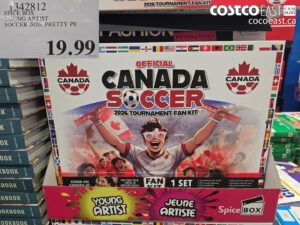 1342812 SPICE BOX YOUNG ARTIST SOCCER 2026, PRETTY PE $19.99