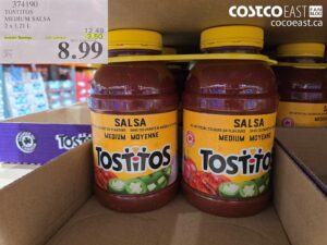 TOSTITOS MEDIUM SALSA 2 X 1.21 L