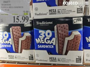 TRADITIONS VANILLA MEGA SANDWICH 30 X 190 ML