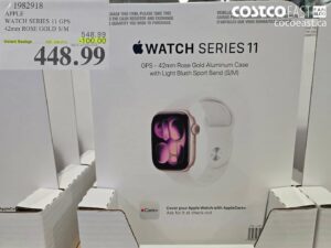 APPLE WATCH SERIES 11 GPS 42MM ROSE GOLD S/M