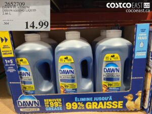 DAWN PLATINUM DISHWASHING LIQUID 2.66 L