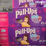 HUGGIES PULL-UPS PLUS GIRLS 2T-3T PACK OF 128