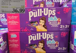 HUGGIES PULL-UPS PLUS GIRLS 2T-3T PACK OF 128