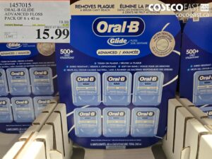 ORAL-B GLIDE ADVANCED FLOSS PACK OF 6 X 40 M