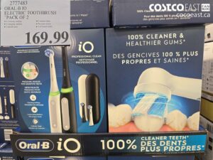 ORAL-B IO ELECTRIC TOOTHBRUSH PACK OF 2