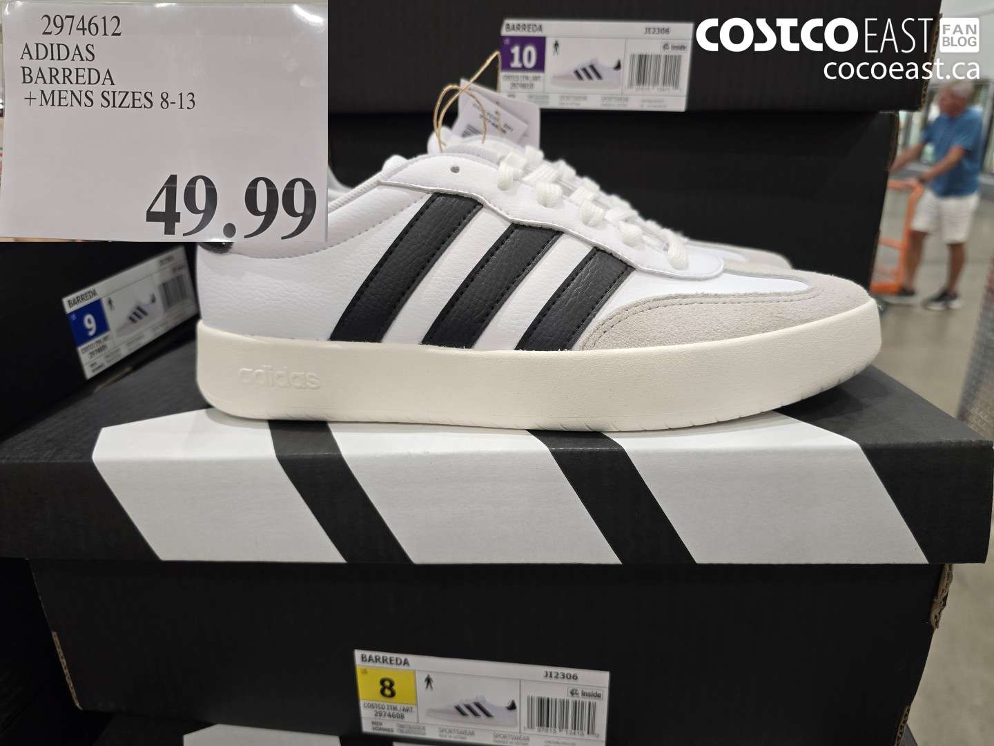 ADIDAS BARREDA + MENS SIZES 8-13