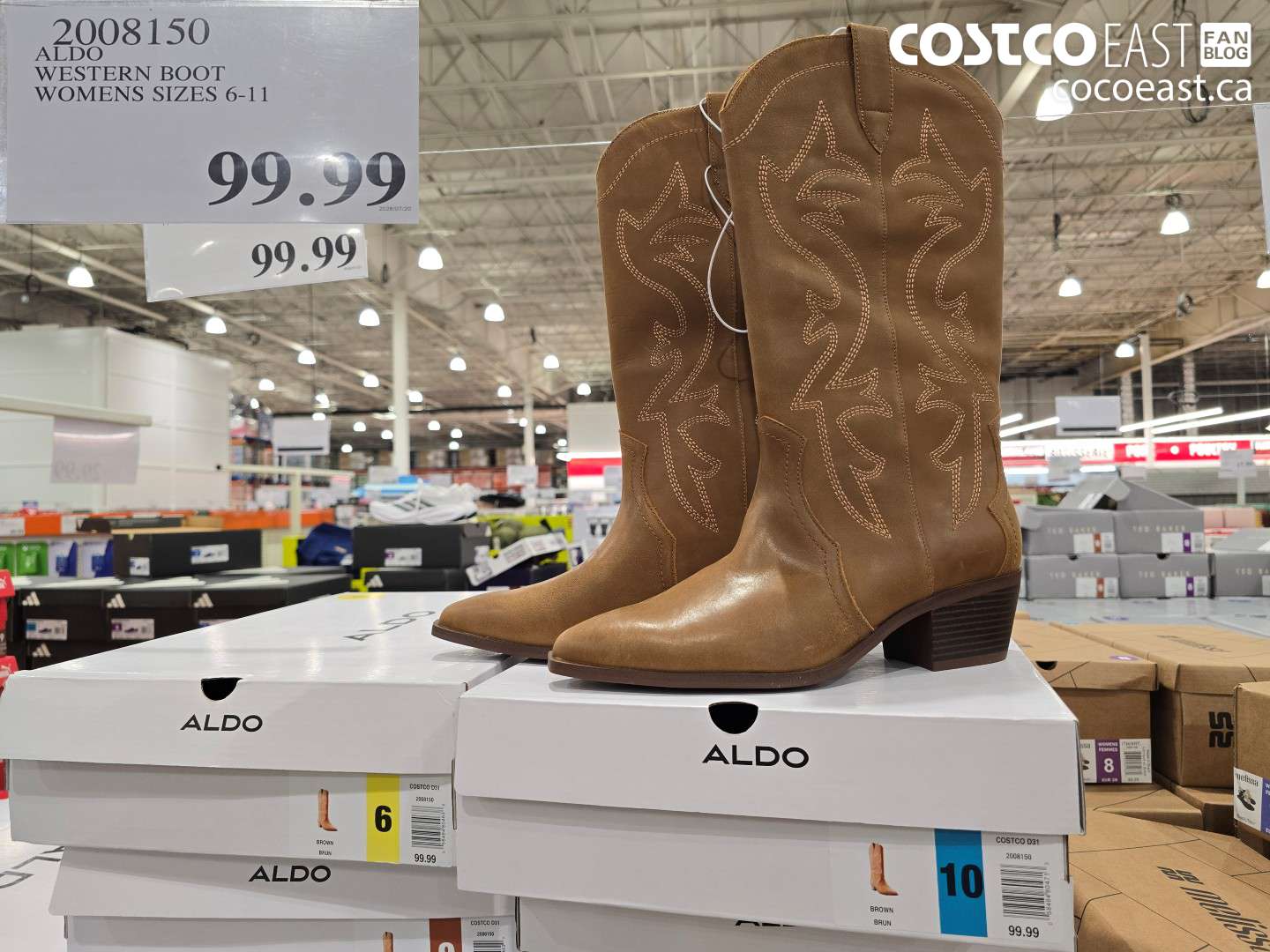 ALDO WESTERN BOOT WOMENS SIZES 6-11