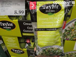 CREAMY DILL PICKLE SALAD PRODUCT OF USA OR CANADA