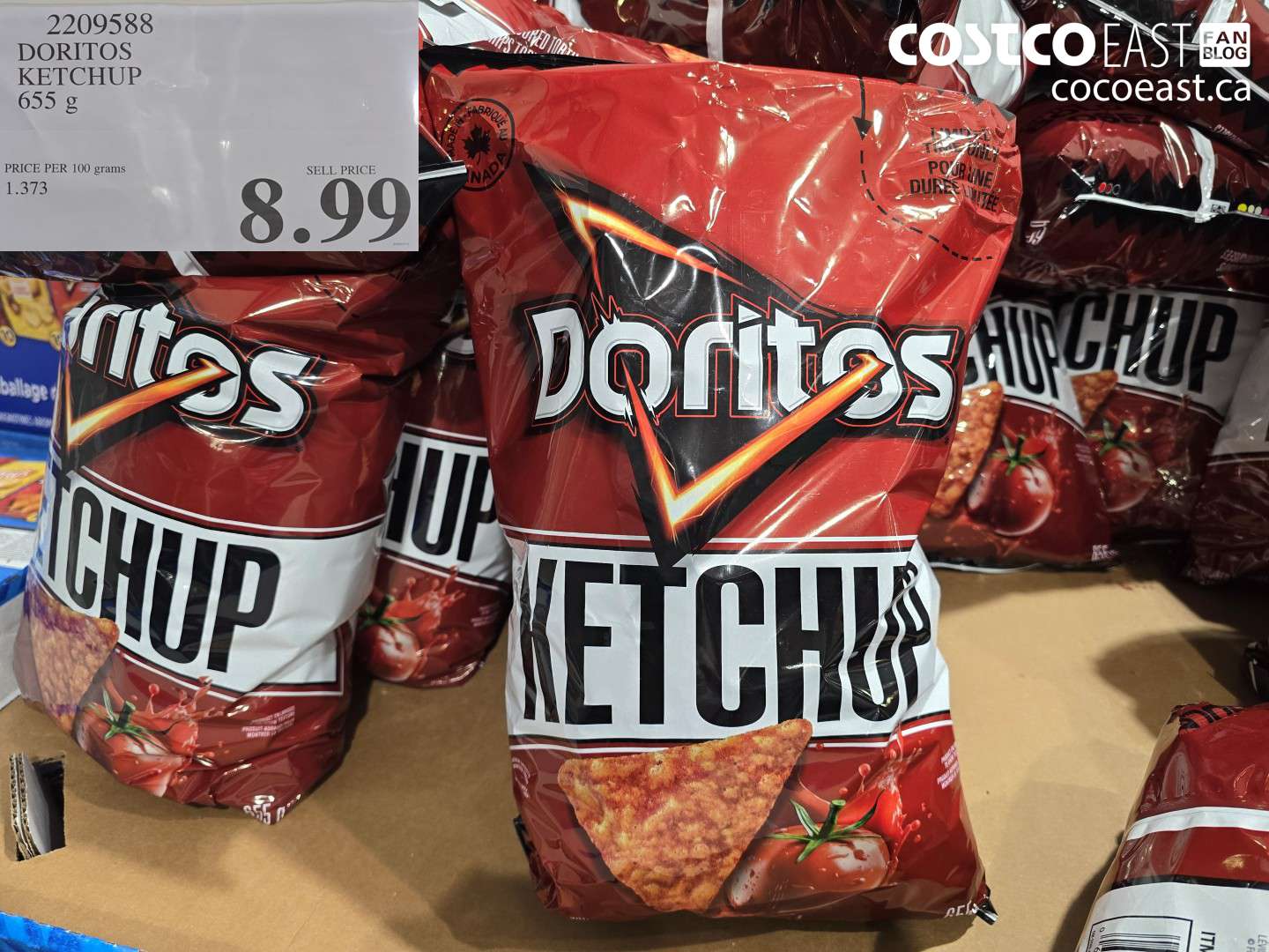 DORITOS KETCHUP 655 G