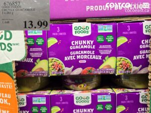 GOOD FOODS CHUNKY GUACAMOLE 3 X 283 G
