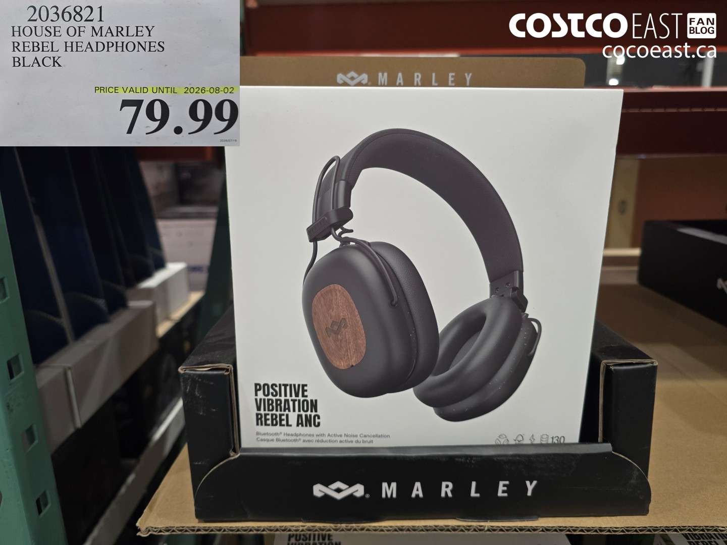HOUSE OF MARLEY REBEL HEADPHONES BLACK