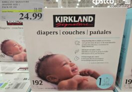 KIRKLAND SIGNATURE DIAPERS SIZE 1 PACK OF 192
