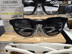 OAKLEY META PRIZM OW8002 / 3 POLAR. BLK SRM
