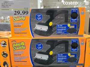 SCRUB DADDY BBQ BRUSH 3 PIECES