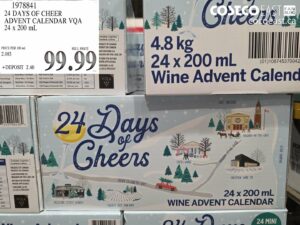 24 DAYS OF CHEER ADVENT CALENDAR VQA 24 X 200 ML