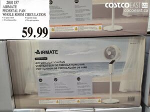 AIRMATE PEDESTAL FAN WHOLE ROOM CIRCULATION