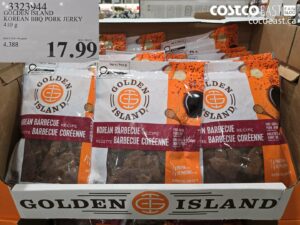 GOLDEN ISLAND KOREAN BBQ PORK JERKY 410 G