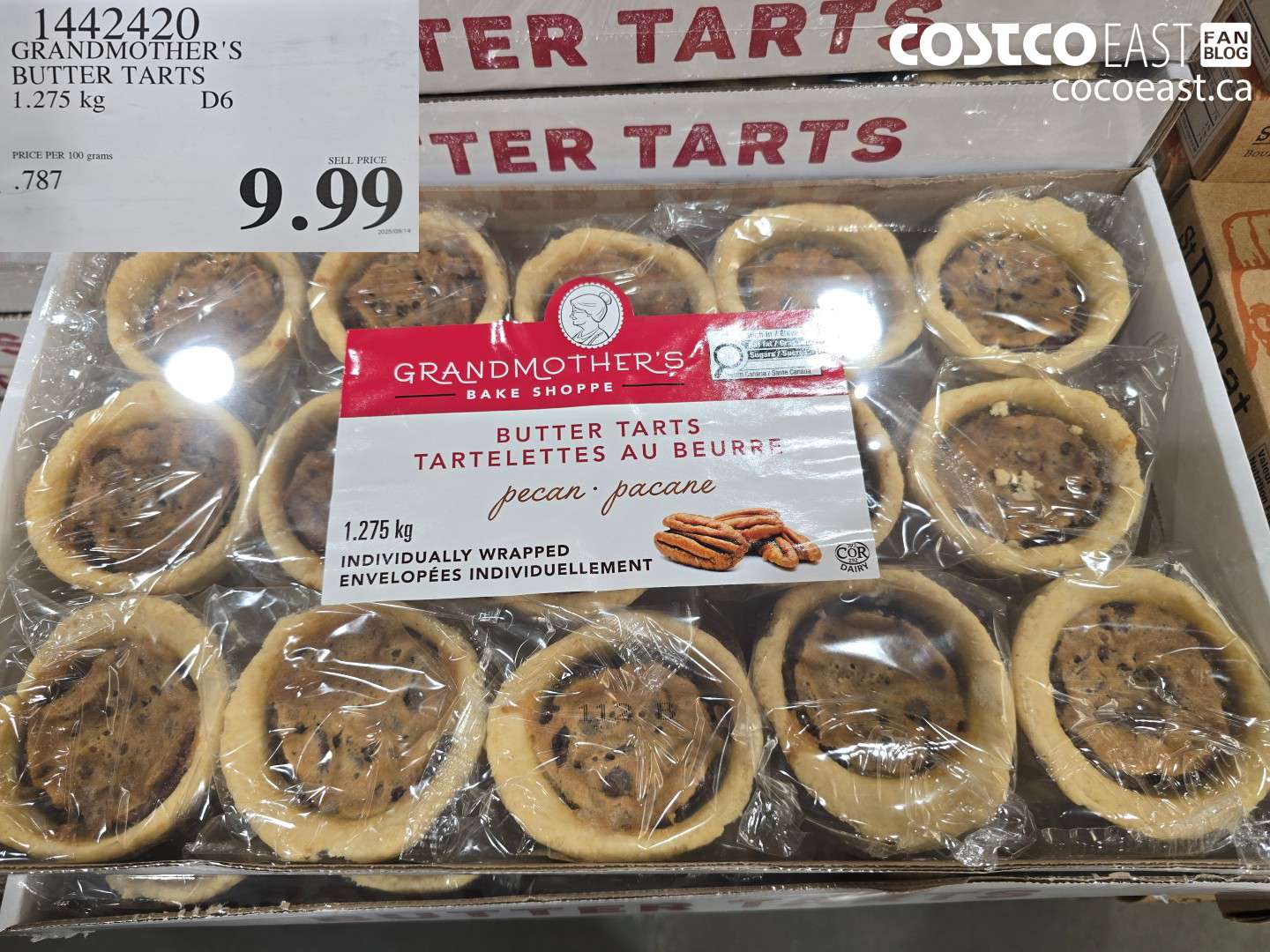 GRANDMOTHER'S BUTTER TARTS 1.275 KG