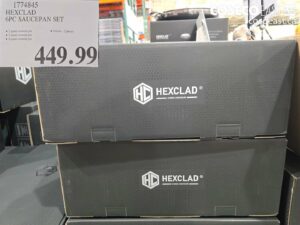 HEXCLAD 6PC SAUCEPAN SET