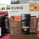 KEURIG K-CREMA COFFEE MAKER K-CUPS