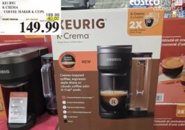 KEURIG K-CREMA COFFEE MAKER K-CUPS