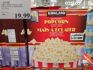 KIRKLAND SIGNATURE MICROWAVE POPCORN 44 X 93 G