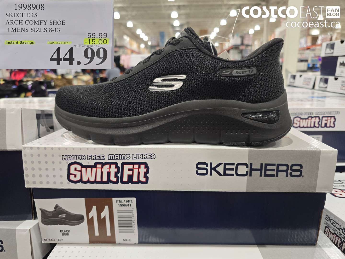 SKECHERS ARCH COMFY SHOE +MENS SIZES 8-13